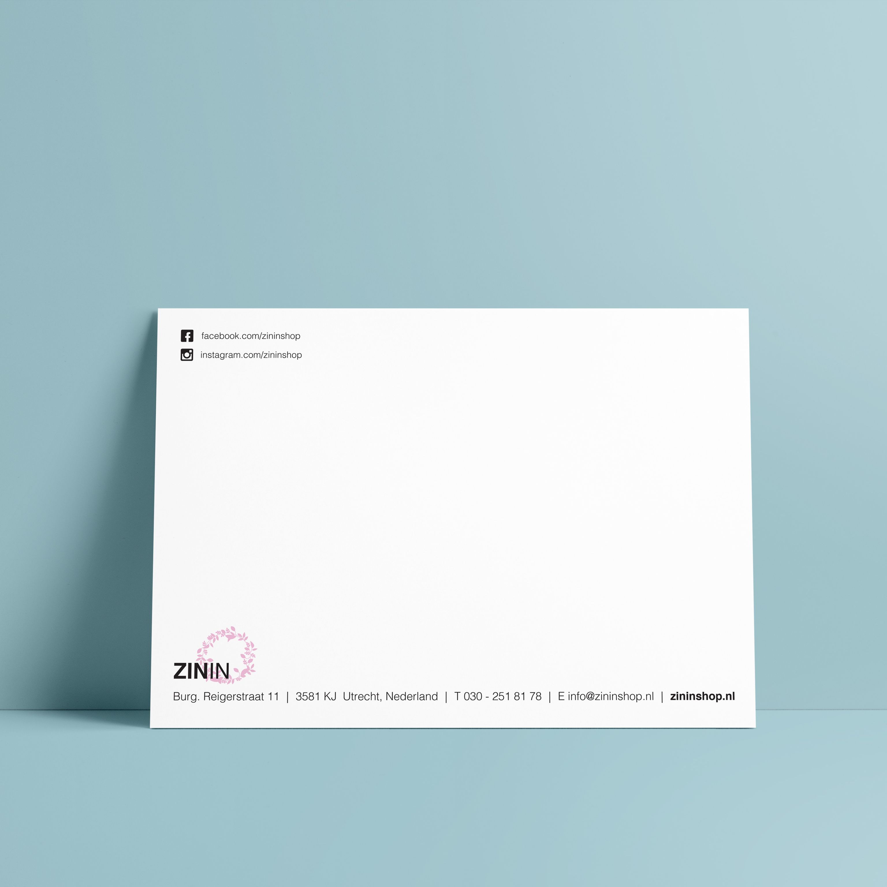zinin ansichtkaarten