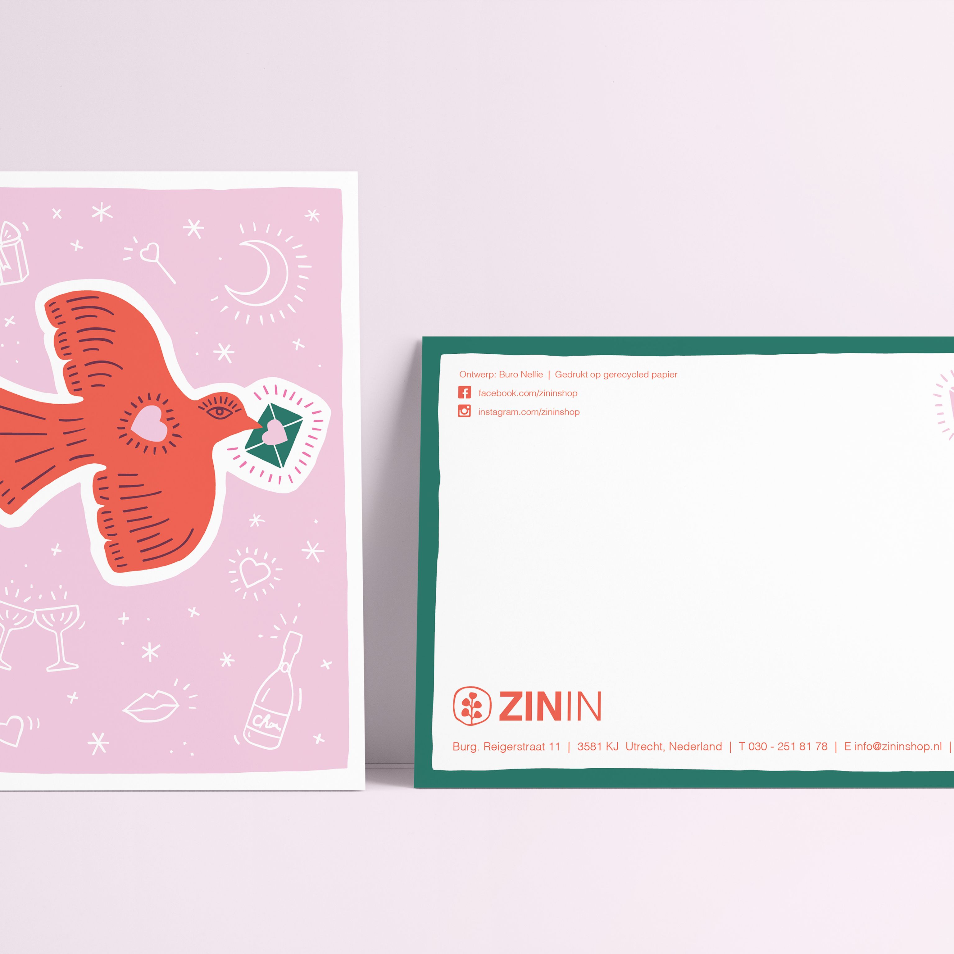 zinin ansichtkaarten