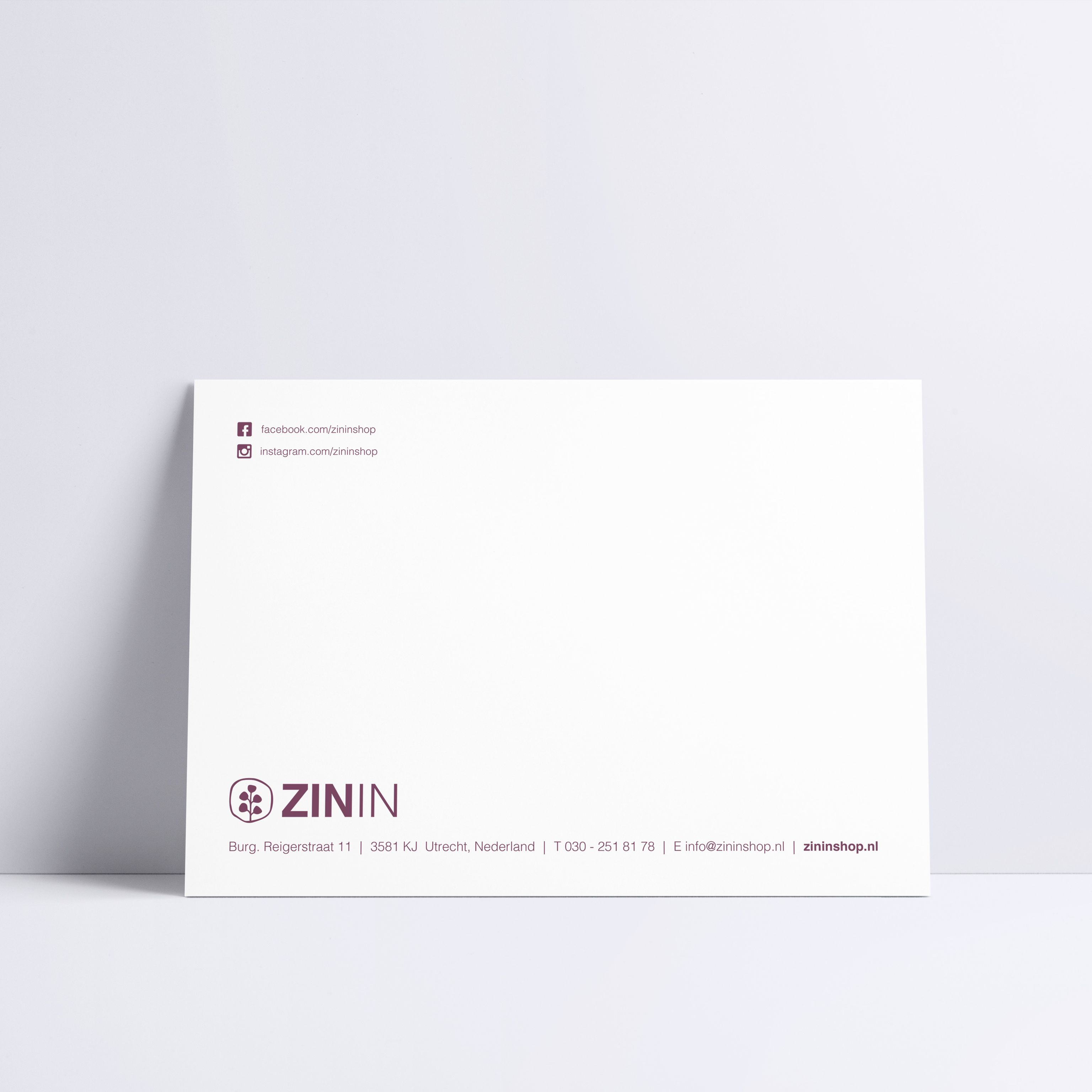zinin huisstijl